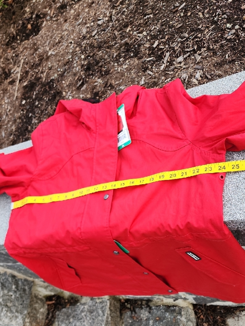 Hunter Red Hooded Water Resistant Cotton Jacket XL - Picture 9 of 13